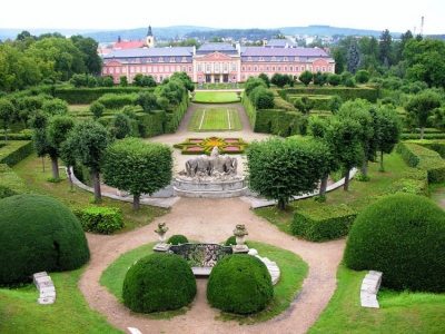 Zámek Dobříš - Francouzský park #2